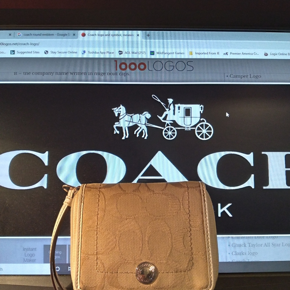 Classic Coach wallet